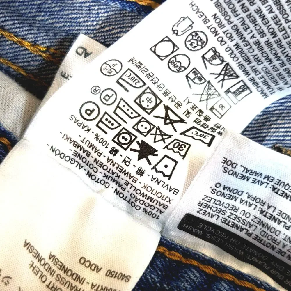 Levi’s 559 Relaxed Straight Jeans Men’s Size 38 Blue 100% Cotton Denim